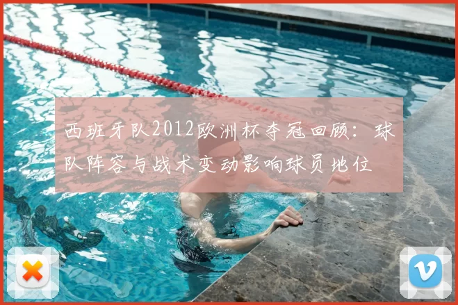 西班牙队2012欧洲杯夺冠回顾：球队阵容与战术变动影响球员地位