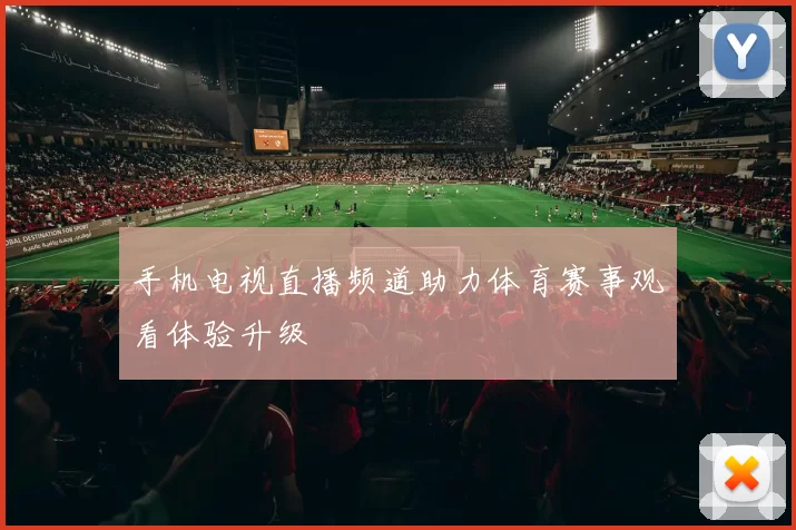 手机电视直播频道助力体育赛事观看体验升级